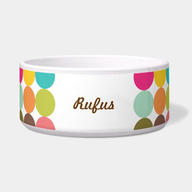 Plate for mascot Dog Bowl (Front)