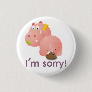 Plate hipo pinback button