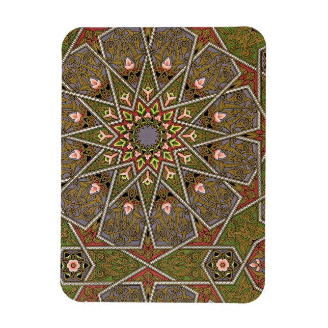 Plate I from 'Studies in Design', c.1874-76 (litho Magnet (Vertical)