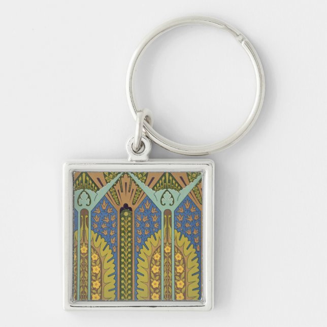 Plate III from 'Studies in Design', c.1874-76 (lit Keychain (Front)