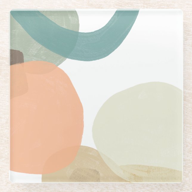 Platelet Glass Coaster (Front)