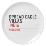 spread eagle  villas   Plates