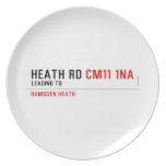 Heath Rd  Plates