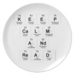 Keep
 Calm 
 and 
 Read  Plates