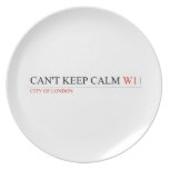 Can't keep calm  Plates