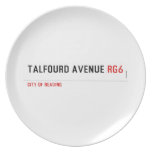 Talfourd avenue  Plates