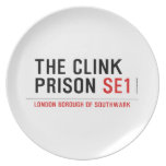 the clink prison  Plates