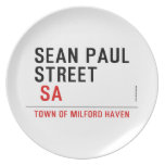 Sean paul STREET   Plates
