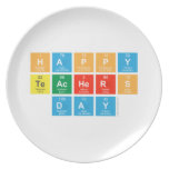 HAPPY TEACHERS DAY  Plates