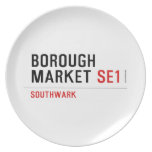 Borough Market  Plates