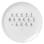 Happy
 Birthday
 Jaden
   Plates