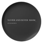 Xavier and Oliver   Plates