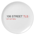 106 STREET  Plates