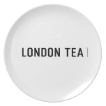 london tea  Plates