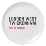 LONDON WEST TWICKENHAM   Plates