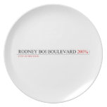 Rodney Boi Boulevard  Plates
