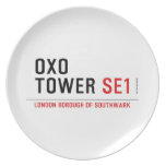 oxo tower  Plates