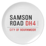 SAMSON  ROAD  Plates