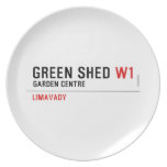 green shed  Plates