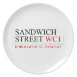 SANDWICH STREET  Plates