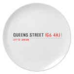 queens Street  Plates