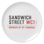 Sandwich Street  Plates