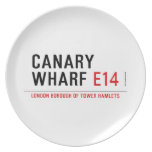 CANARY WHARF  Plates