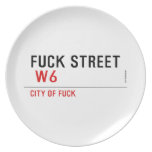 FUCK street   Plates