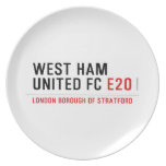 WEST HAM UNITED FC  Plates