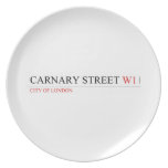 Carnary street  Plates