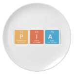 Pia  Plates