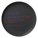 Halo Street  Plates