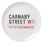 carnaby street  Plates