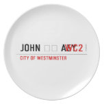 John ❤️ Aey  Plates