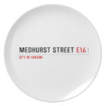 Medhurst street  Plates