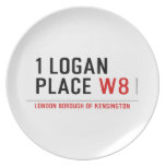 1 logan place  Plates