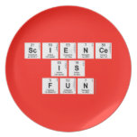 Science
 is 
 fun  Plates