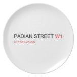 PADIAN STREET  Plates