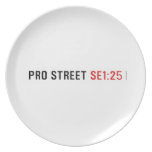PRO STREET  Plates