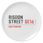 RISDON STREET  Plates