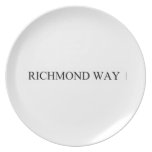 Richmond way  Plates