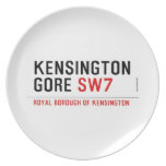 KENSINGTON GORE  Plates