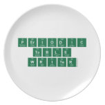 Periodic
 Table
 Writer  Plates