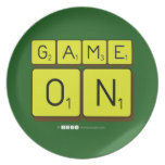 GAME
 ON  Plates