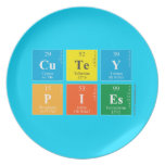 cutey
 pies  Plates