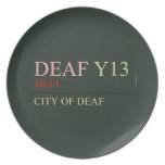 deaf  Plates