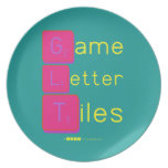Game
 Letter
 Tiles  Plates