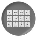 samira nicole brown  Plates