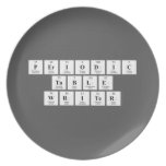 Periodic
 Table
 Writer  Plates