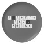 Periodic
 Table
 Writer  Plates